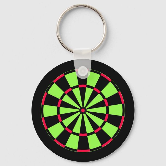 Dartboard Keychain (Front)