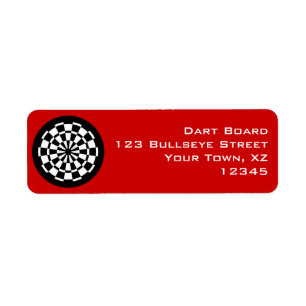 Dartboard Label