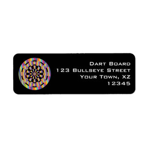 Dartboard Label