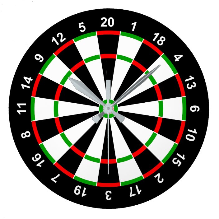 large dart board