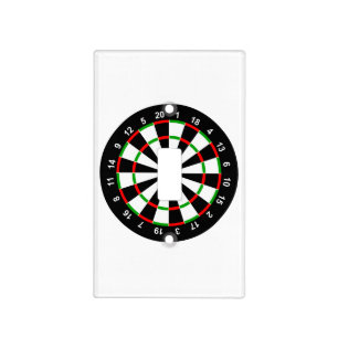 Dartboard Light Switch Cover
