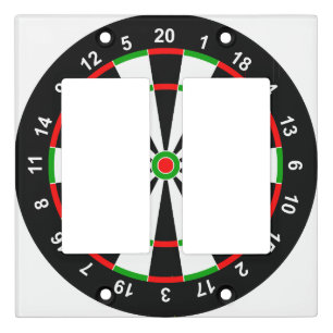 Dartboard Light Switch Cover