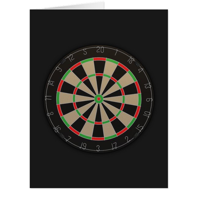 Dartboard Lover 🎯😍 Darts Cards (Front)