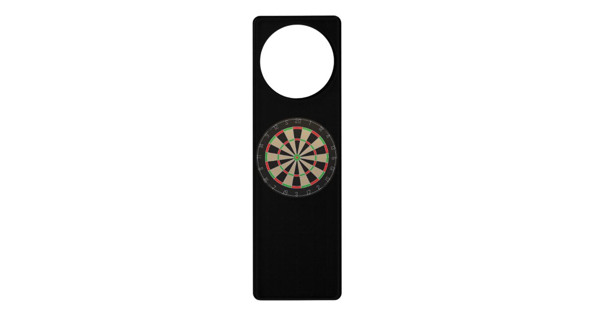 Dartboard Lover Door Hanger Zazzle