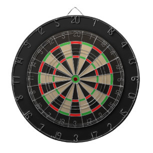 Dartboard Lover With Darts