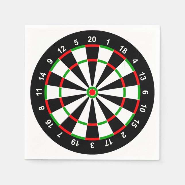 Dartboard Napkins (Front)