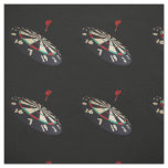 Dartboard Pattern, Fabric