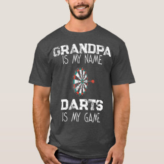 Dartboard Shirt Dart Throwing Grandpa