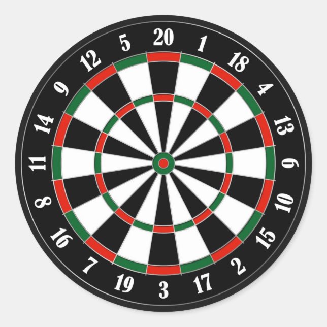 Dartboard Sticker (Front)
