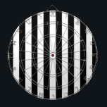 Dartboard White & Black Stripe<br><div class="desc">Dartboard</div>