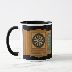Dartboard with Cricket Scoring Mug