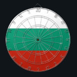 Dartboard with Flag of Bulgaria<br><div class="desc">Add a touch of Bulgarian pride to your game room with our exclusive dartboard featuring the flag of Bulgaria! Crafted with precision and attention to detail, this dartboard is more than just a functional game accessory; it’s a tribute to Bulgaria’s rich heritage. The bold design proudly displays the Bulgarian flag,...</div>