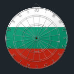 Dartboard with Flag of Bulgaria<br><div class="desc">Add a touch of Bulgarian pride to your game room with our exclusive dartboard featuring the flag of Bulgaria! Crafted with precision and attention to detail, this dartboard is more than just a functional game accessory; it’s a tribute to Bulgaria’s rich heritage. The bold design proudly displays the Bulgarian flag,...</div>