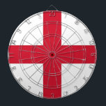 Dartboard with Flag of England<br><div class="desc">Add a touch of English pride to your game room with our exclusive dartboard featuring the flag of England! Crafted with meticulous attention to detail, this dartboard is more than just a game accessory; it’s a celebration of England’s rich heritage and cultural pride. The elegant design prominently displays the iconic...</div>