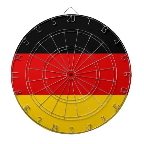 Dartboard with Flag of Germany