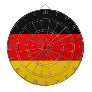 Dartboard with Flag of Germany Darts