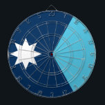 Dartboard with Flag of Minnesota, USA<br><div class="desc">Add a touch of Minnesota pride to your game room with our exclusive dartboard featuring the flag of Minnesota, USA! Crafted with meticulous attention to detail, this dartboard is more than just a fun activity—it’s a celebration of Minnesota’s rich heritage and cultural pride. The bold design prominently showcases the iconic...</div>