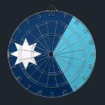 Dartboard with Flag of Minnesota, USA<br><div class="desc">Add a touch of Minnesota pride to your game room with our exclusive dartboard featuring the flag of Minnesota, USA! Crafted with meticulous attention to detail, this dartboard is more than just a fun activity—it’s a celebration of Minnesota’s rich heritage and cultural pride. The bold design prominently showcases the iconic...</div>