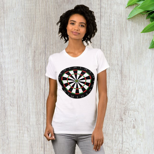 Dartboard Womens T-Shirt (Creator Uploaded)