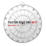 PAXTON ROAD END  Dartboards