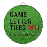 Game Letter Tiles  Dartboards