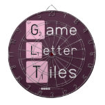 Game
 Letter
 Tiles  Dartboards