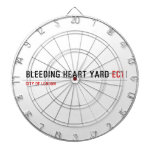Bleeding heart yard  Dartboards