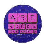 ART
 ROCKS
 THE WORLD  Dartboards