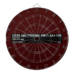 Leeds and Proxima HMVY  Dartboards