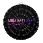 Anna Hart  Dartboards