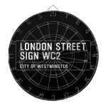 LONDON STREET SIGN  Dartboards