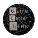 Game
 Letter
 Tiles  Dartboards