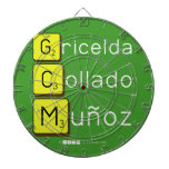 Gricelda
 Collado
 Muñoz  Dartboards
