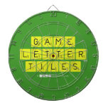 Game
 Letter
 Tiles  Dartboards