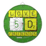 Love
 5D
 Friends  Dartboards
