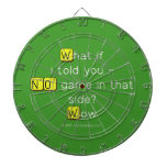 What if
 i told you -
 NO game in that
 side?
 Wow  Dartboards
