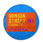 Minion Street  Dartboards