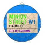 Minion Street  Dartboards