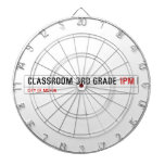 Classroom 3rd grade  Dartboards