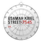usamah kriel street  Dartboards