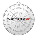 FRAMPTON ROW  Dartboards