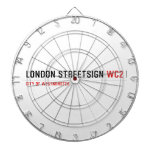 london streetsign  Dartboards