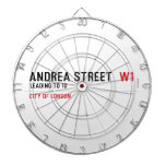 Andrea street   Dartboards