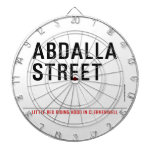 Abdalla  street   Dartboards