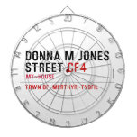 Donna M Jones STREET  Dartboards