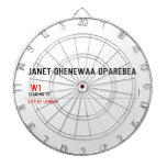 JANET OHENEWAA OPAREBEA     Dartboards