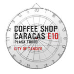Coffee shop Caracas  Dartboards