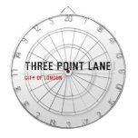 THREE POINT LANE  Dartboards