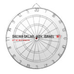 Daliah Sklar, Adv. Israel   Dartboards