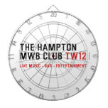 the Hampton  MWB Club  Dartboards